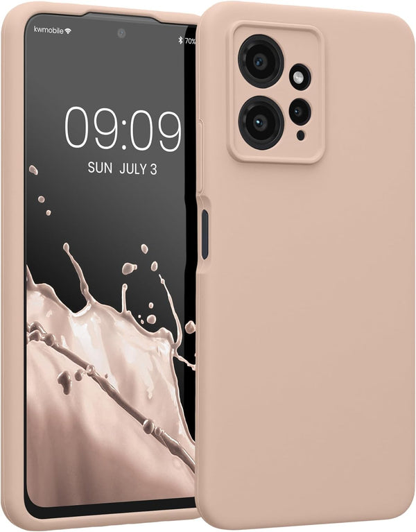 KW Xiaomi Redmi Note 12 4G Θήκη Σιλικόνης Rubberized TPU - Coconut Swirl