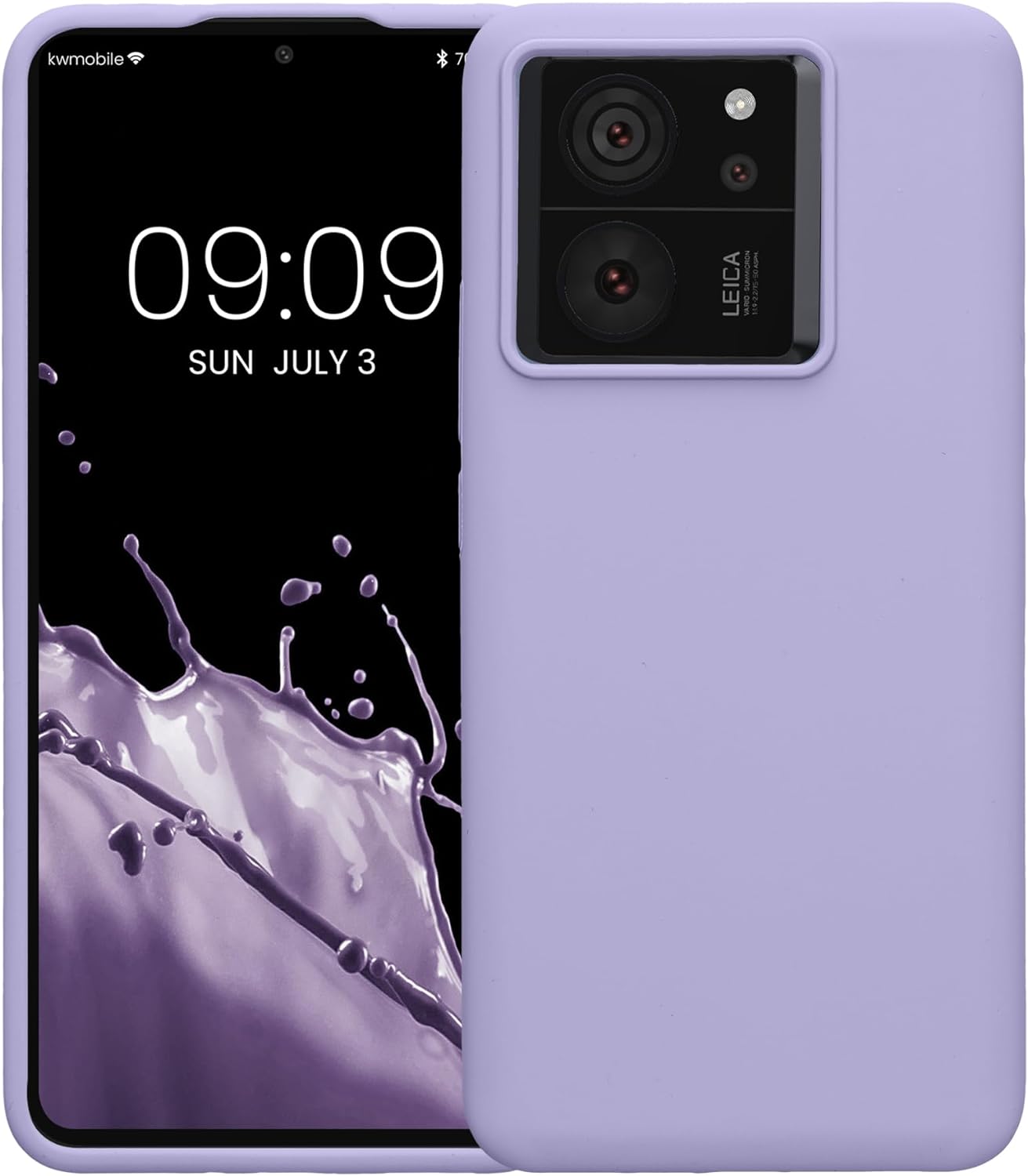 KW Xiaomi 13T / 13T Pro Rubberized TPU Θήκη Σιλικόνης - Lavender