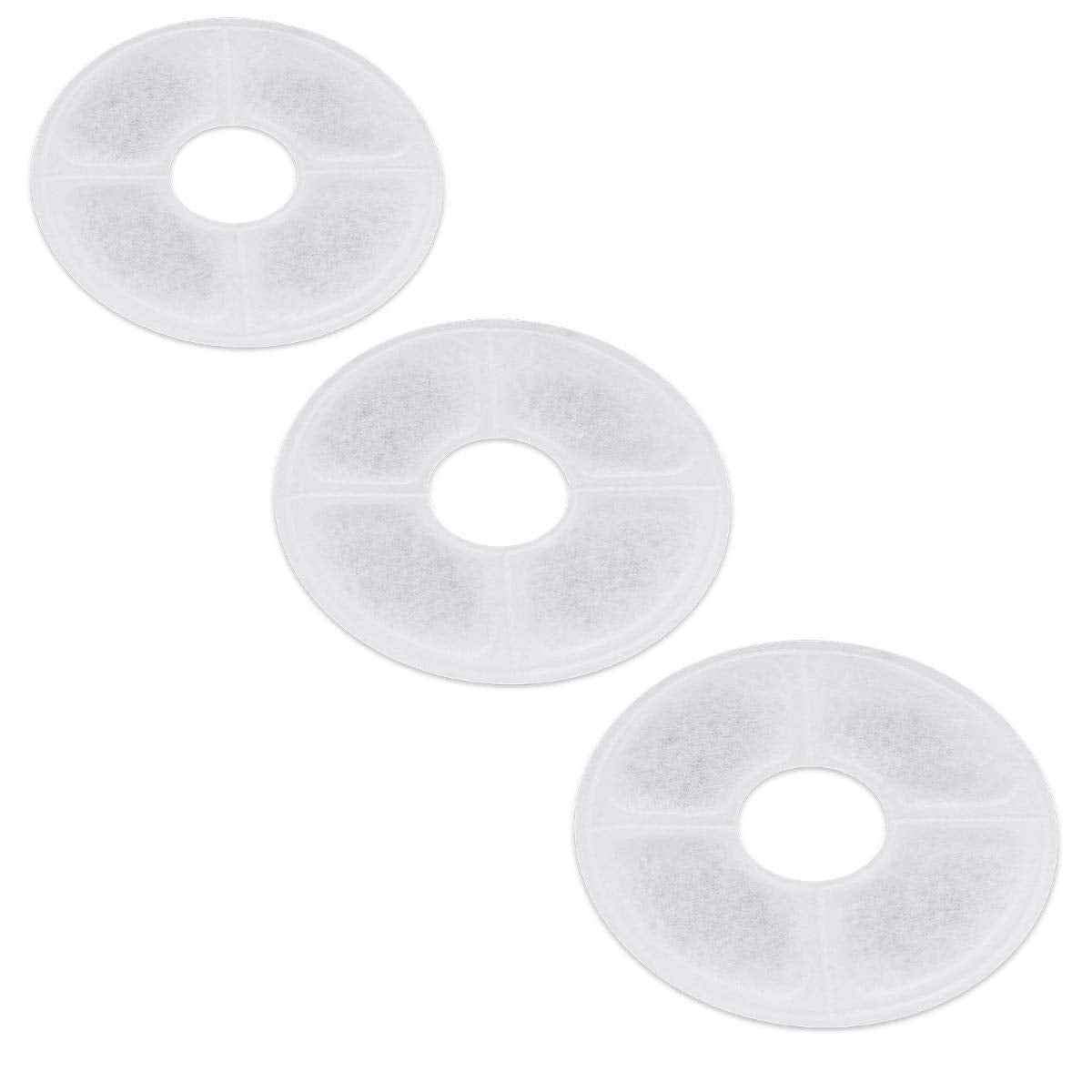 Navaris 3 Ανταλλακτικά Φίλτρα για Ποτίστρα Νερού για Γάτες και Σκύλους - 46755.03