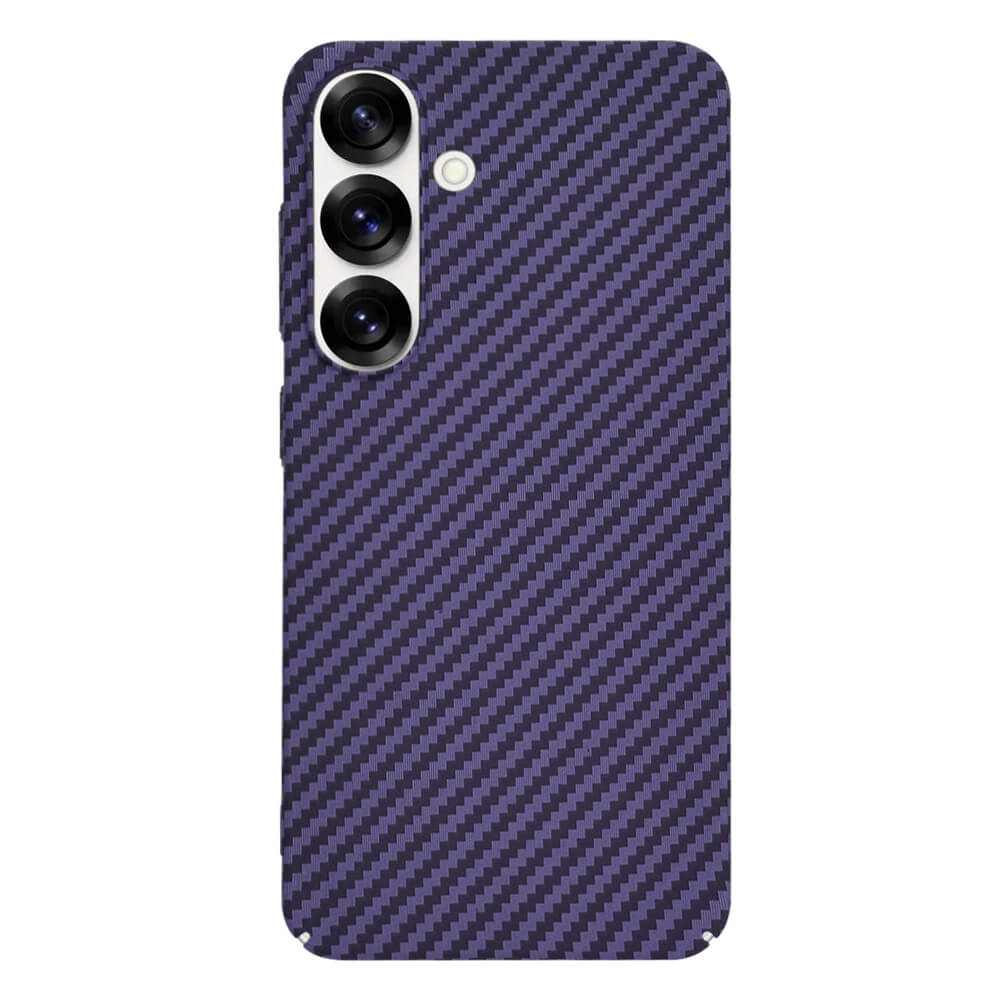 Techsuit Samsung Galaxy S25 Σκληρή Θήκη Carbonite FiberShell - Purple