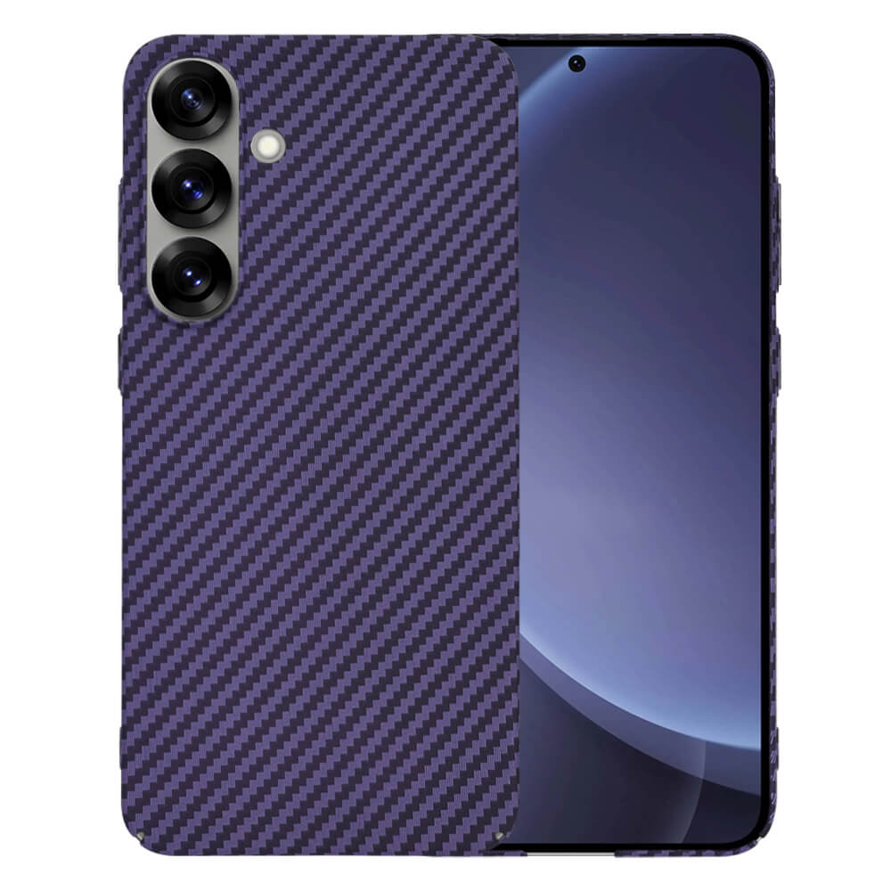 Techsuit Samsung Galaxy S25 Plus Σκληρή Θήκη Carbonite FiberShell - Purple