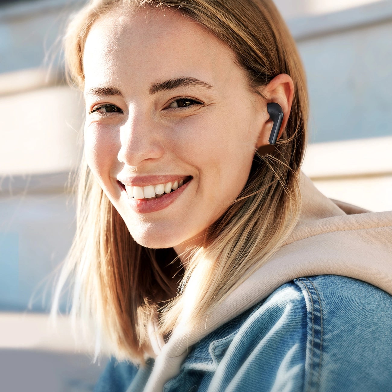 Joyroom Funpods Bluetooth 5.3 - Ασύρματα ακουστικά για Κλήσεις / Μουσική - Black - JR-FB2