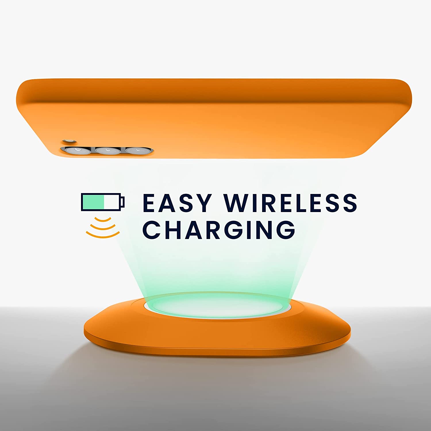 KW Samsung Galaxy S23 Plus Θήκη Σιλικόνης Rubberized TPU - Fruity Orange - 60274.150