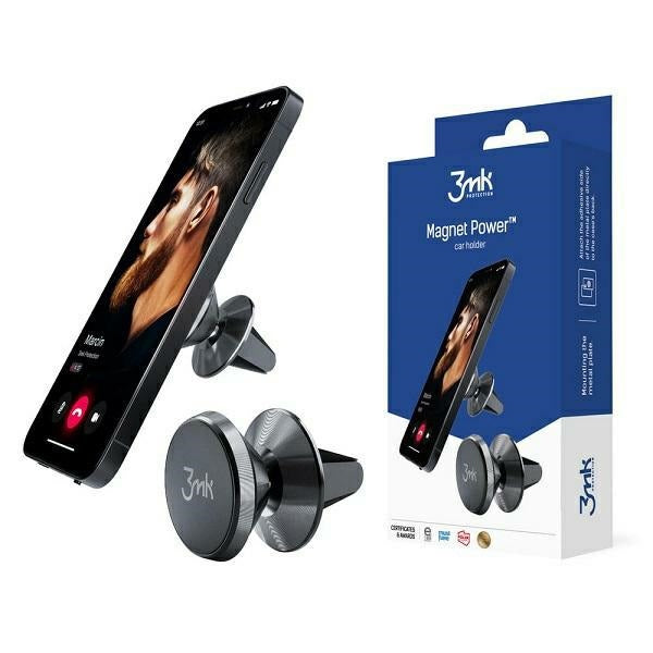 3MK Magnet Power Μαγνητική Βάση Αυτοκινήτου για τον Αεραγωγό - Black