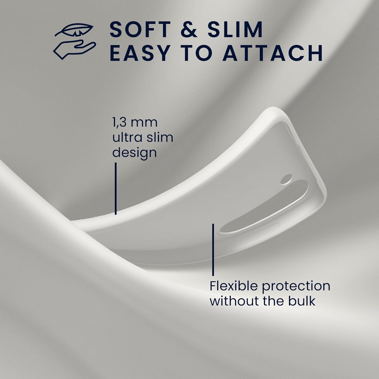 KW Samsung Galaxy A55 5G Λεπτή Θήκη Σιλικόνης TPU - Matte White