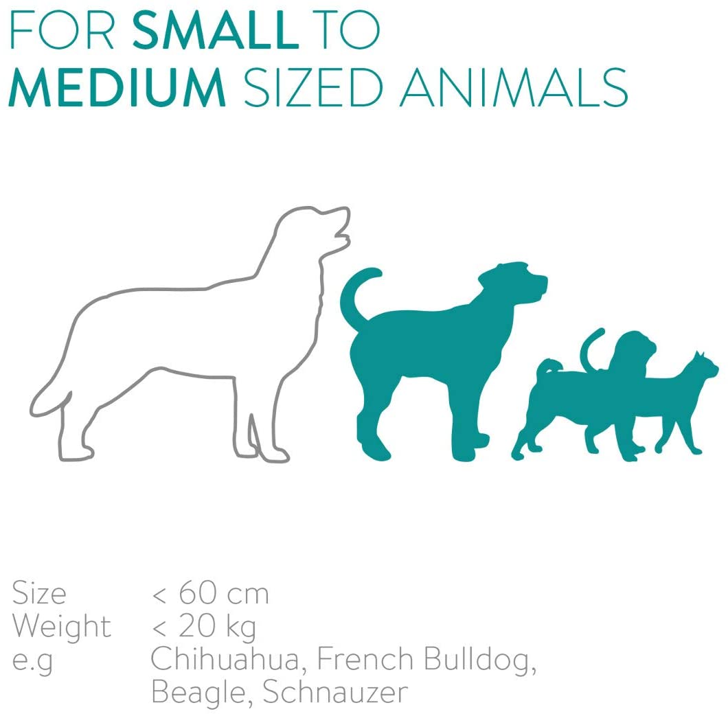 Navaris Automatic Pet Food Dispenser - Αυτόματη Ταΐστρα Φαγητού με Χρονοδιακόπτη για Κατοικίδιο - 6L - White - 44769.05