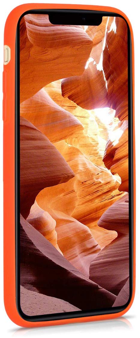 KW iPhone 11 Θήκη Σιλικόνης TPU - Neon Orange - 49783.69