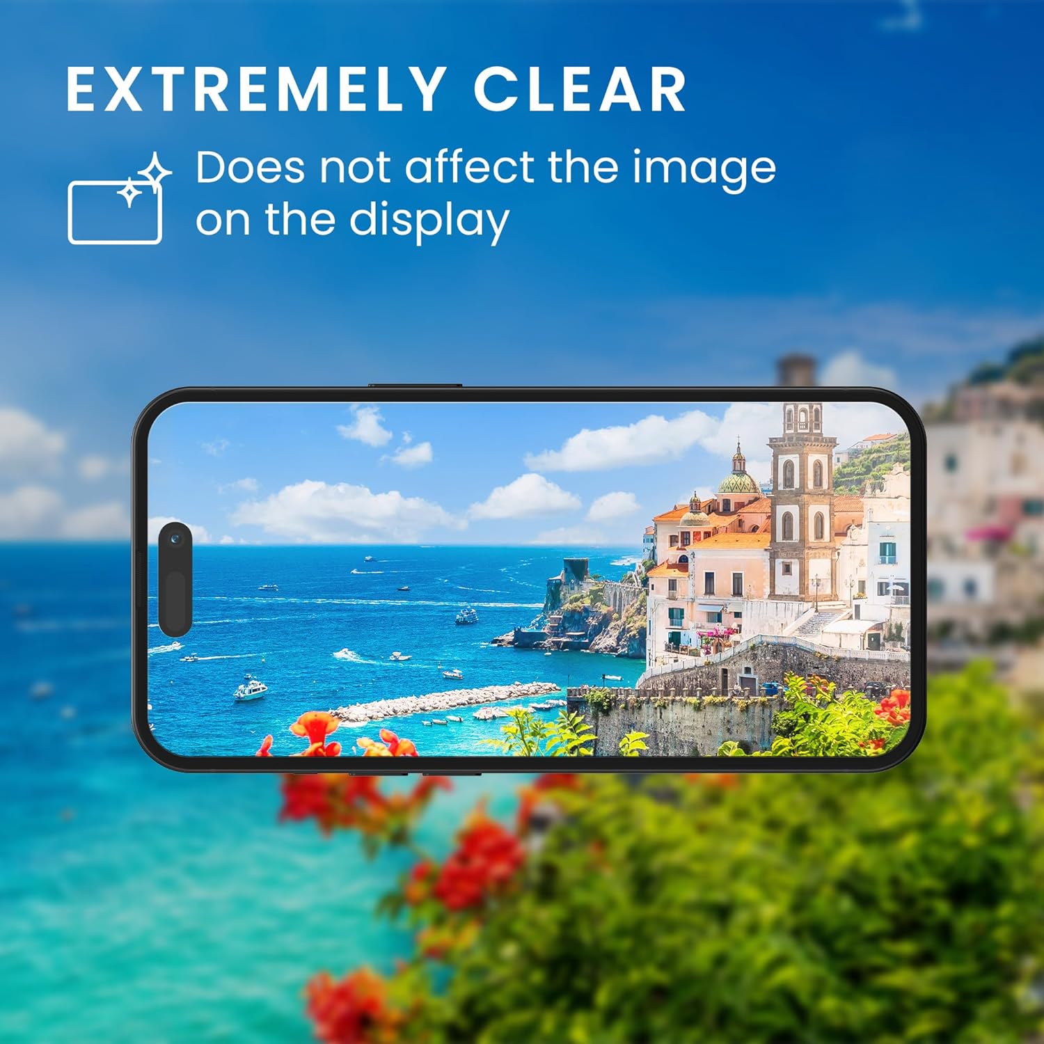 Kalibri iPhone 15 Pro Max - Full Screen Αντιχαρακτικό Γυαλί Οθόνης - 2 Τεμάχια - Διάφανα - 61970.1