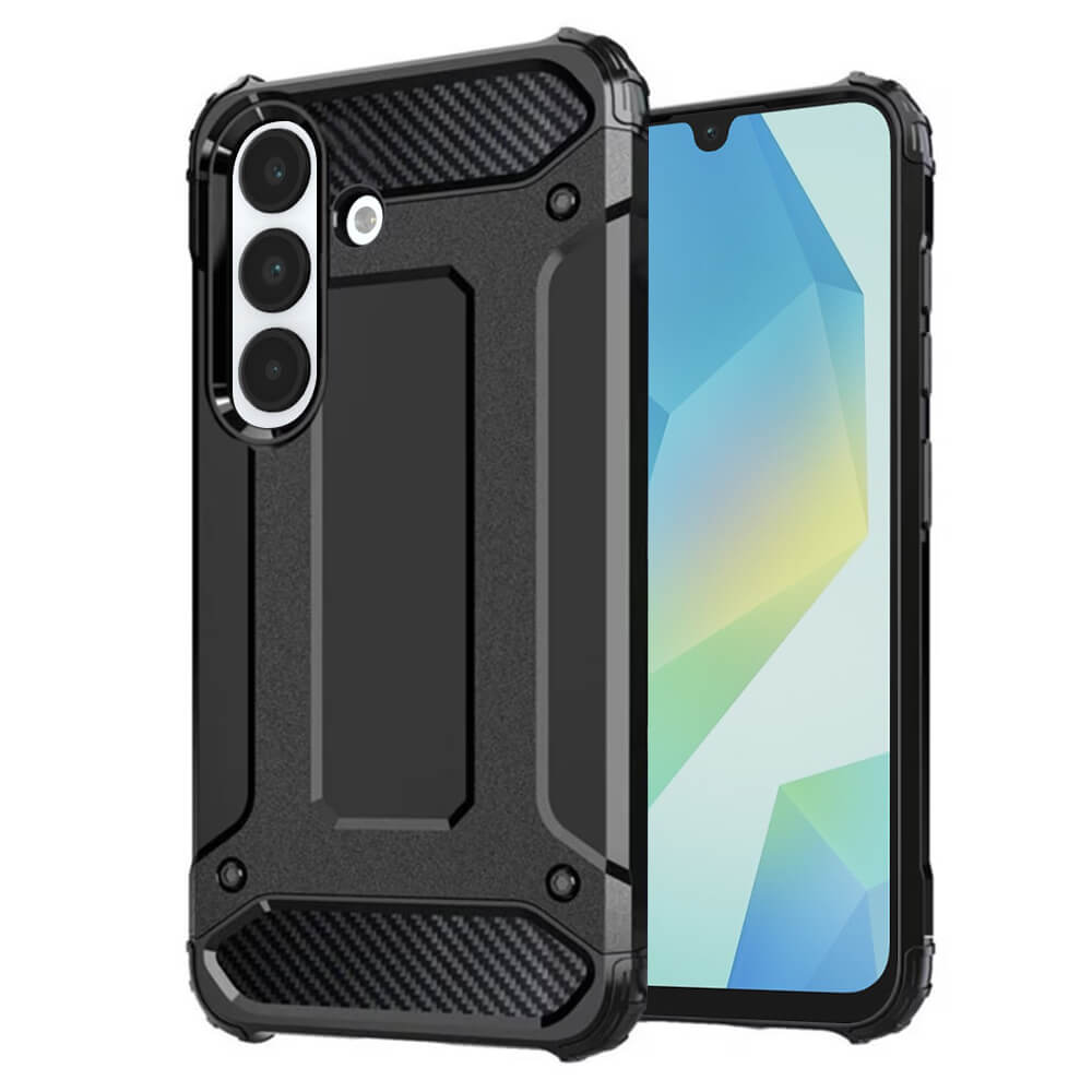 Techsuit Samsung Galaxy A16 4G / A16 5G Hybrid Armor Θήκη - Black