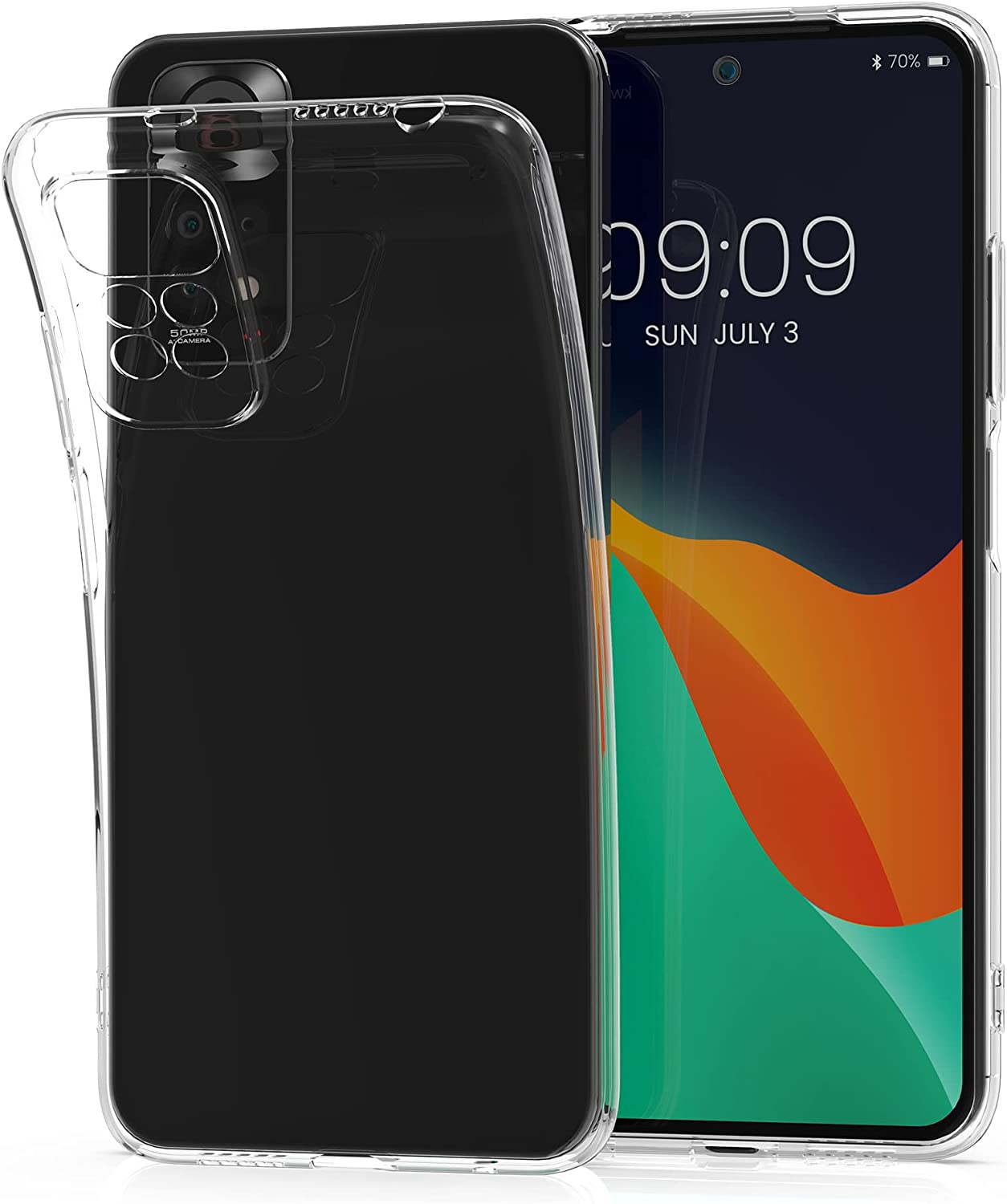 KW Xiaomi Redmi Note 11 / Redmi Note 11S Θήκη Σιλικόνης TPU - Διάφανη - 59333.03