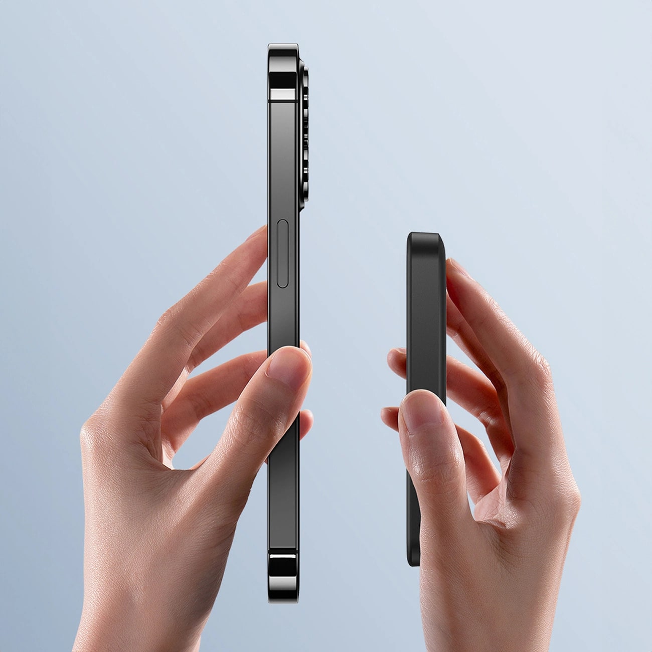 Baseus Magnetic Mini Ασύρματο MagSafe PowerBank 5000mAh 20W με Καλώδιο Type-C to Type-C - Black - P10022107113-00