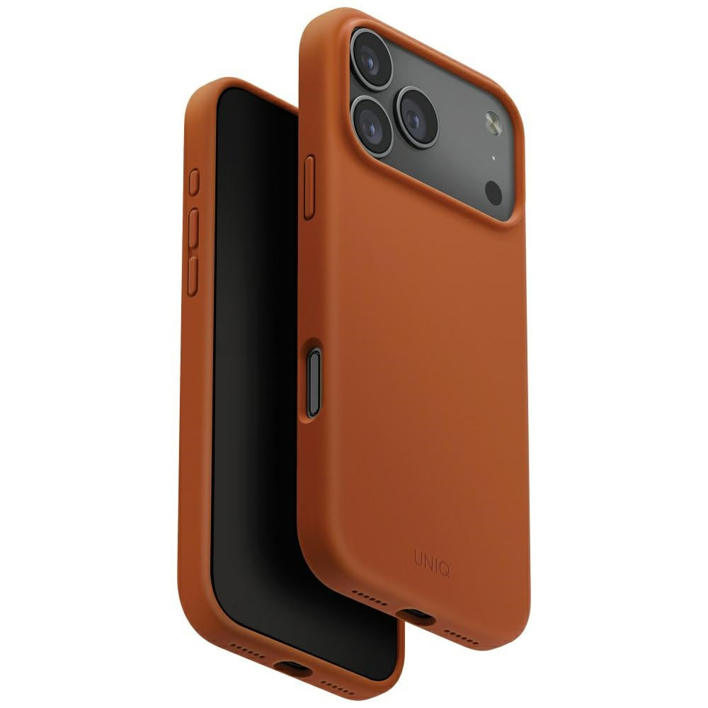 Uniq iPhone 17 Pro Max - Lino - Θήκη Σιλικόνης με MagSafe - Orange