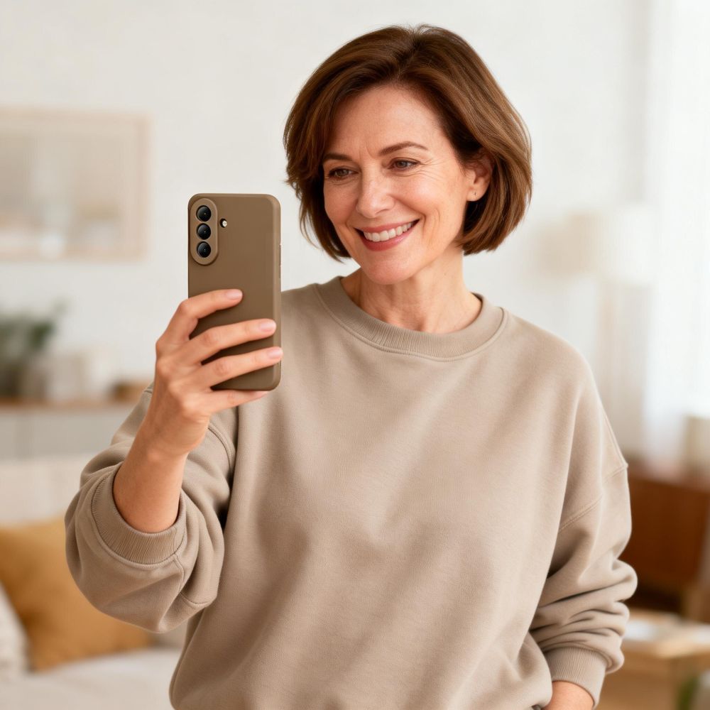 Tech - Protect Samsung Galaxy A57 5G - Θήκη Σιλικόνης - Icon - Brown