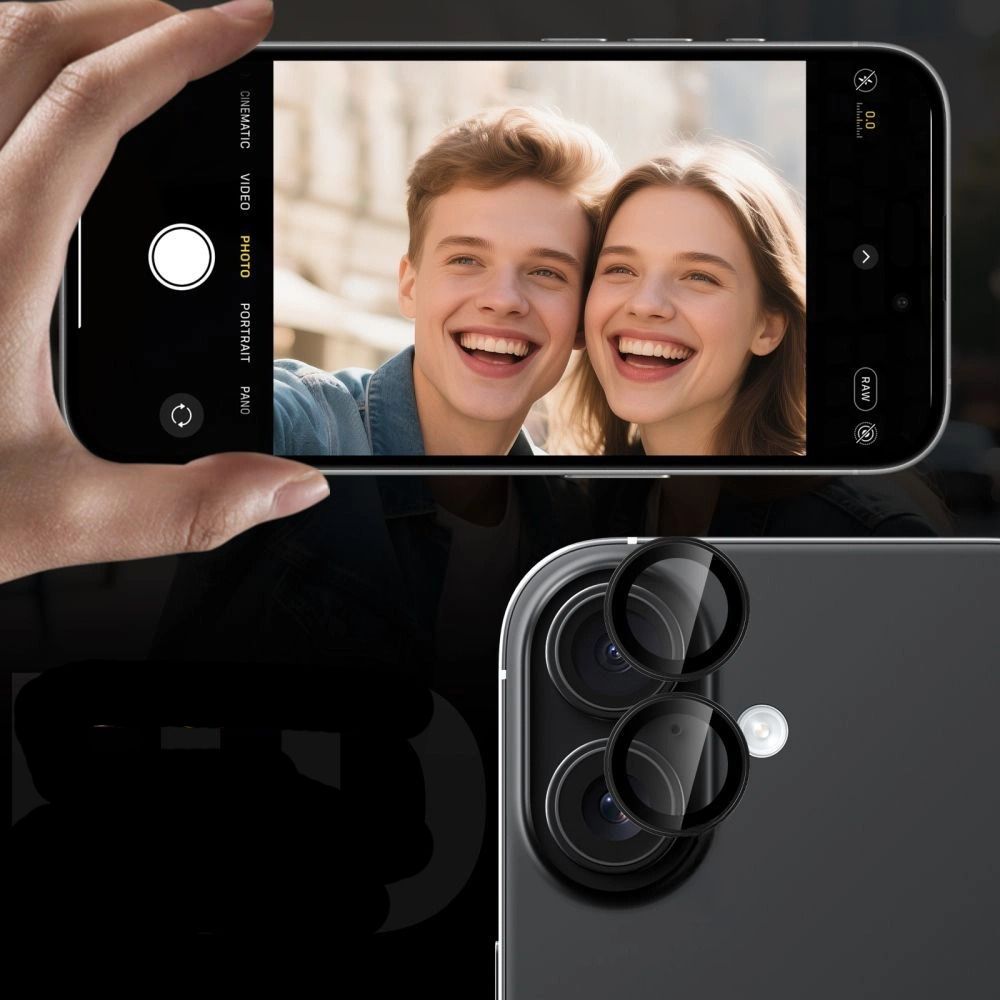 Tech - Protect Samsung Galaxy A37 / A57 5G - Αντιχαρακτικό Γυαλί για την Κάμερα - Camring Fit+ - Clear