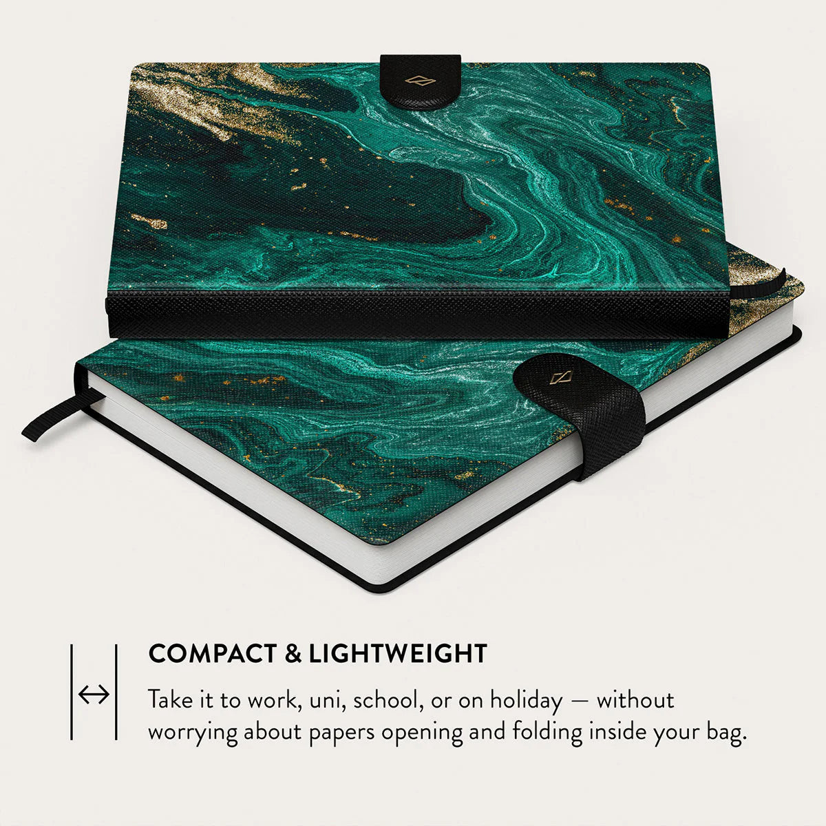 Burga Σημειωματάριο - Lined - Emerald Pool