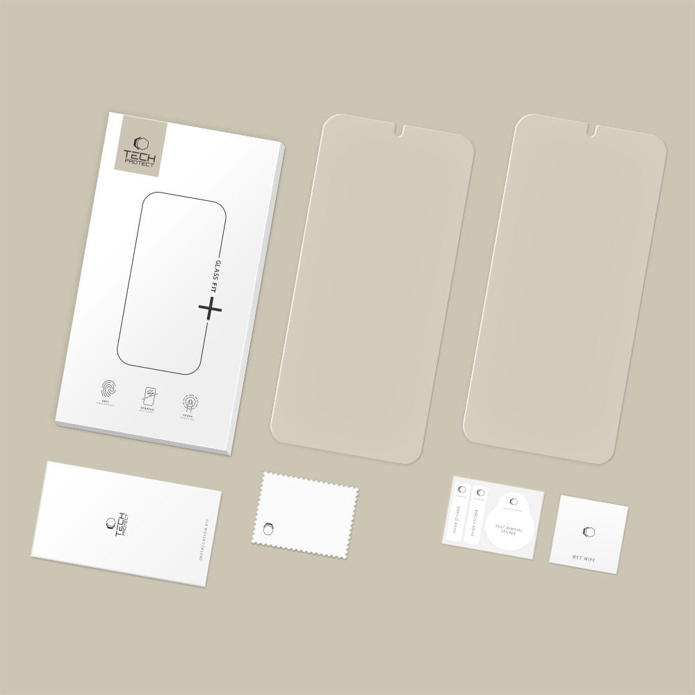 Tech - Protect Samsung Galaxy S26 Plus - Αντιχαρακτικό Γυαλί Οθόνης - Glass Fit+ - 2 Τεμάχια - Clear