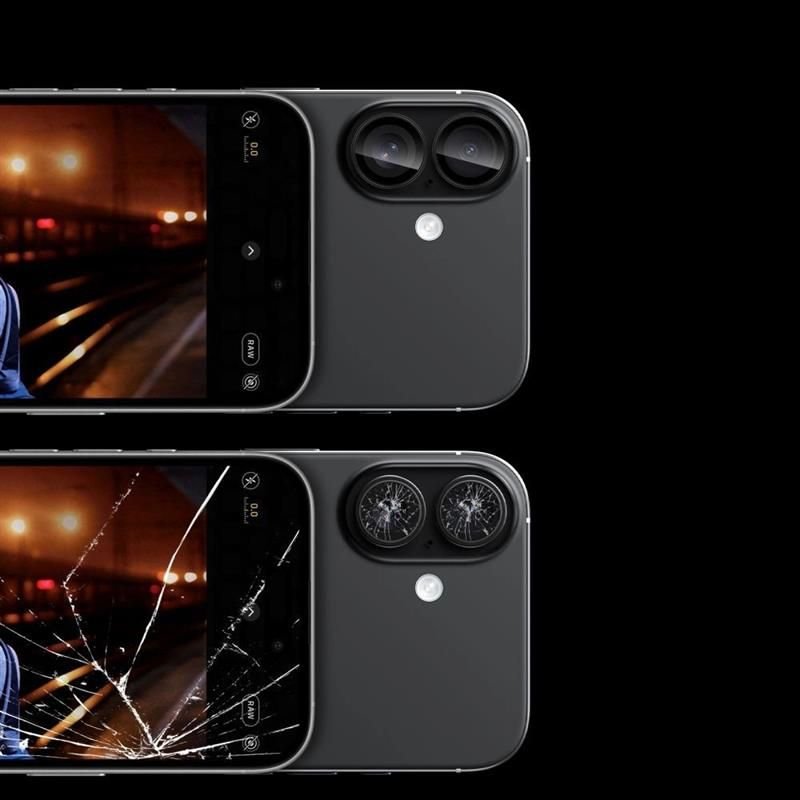 Tech - Protect Samsung Galaxy A37 / A57 5G - Αντιχαρακτικό Γυαλί για την Κάμερα - Camring Fit+ - Clear