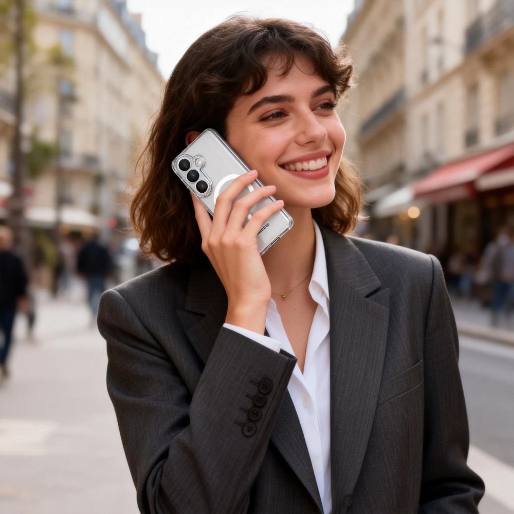 Tech - Protect Samsung Galaxy S26 - Θήκη Σιλικόνης TPU με MagSafe - Flexair MagSafe - Clear