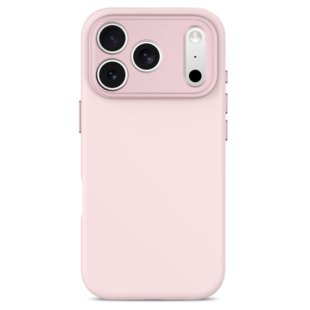 Tech-Protect iPhone 18 Pro / iPhone 17 Pro - Σκληρή Θήκη με Πλαίσιο Σιλικόνης και MagSafe - Uniq MagSafe CC - Soft Pink