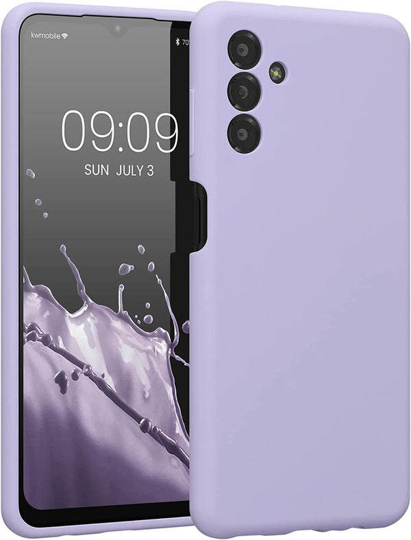 KW Samsung Galaxy A13 5G Θήκη Σιλικόνης Rubberized TPU - Lavender - 59453.108
