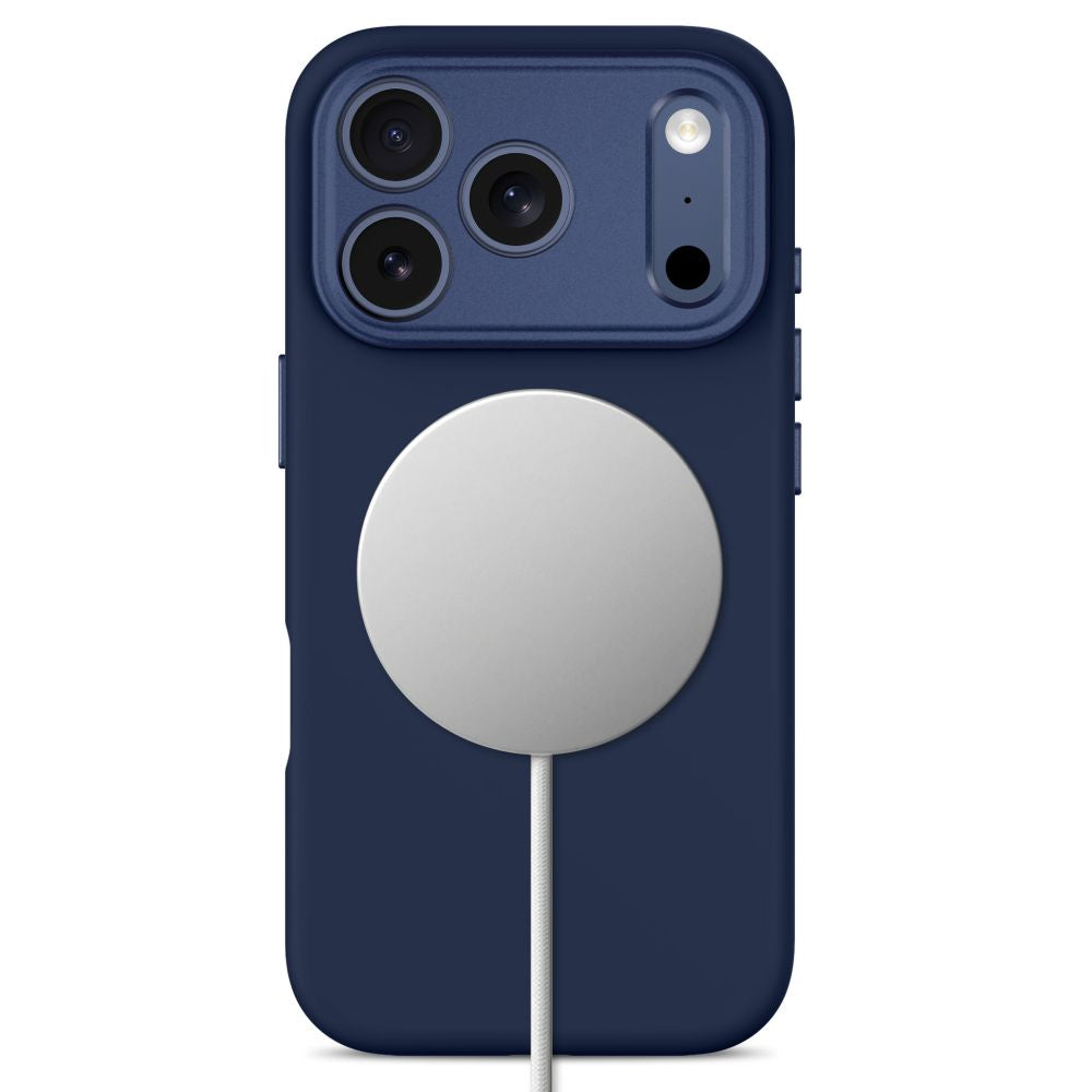 Tech-Protect iPhone 18 Pro / iPhone 17 Pro - Σκληρή Θήκη με Πλαίσιο Σιλικόνης και MagSafe - Uniq MagSafe CC - Deep Blue