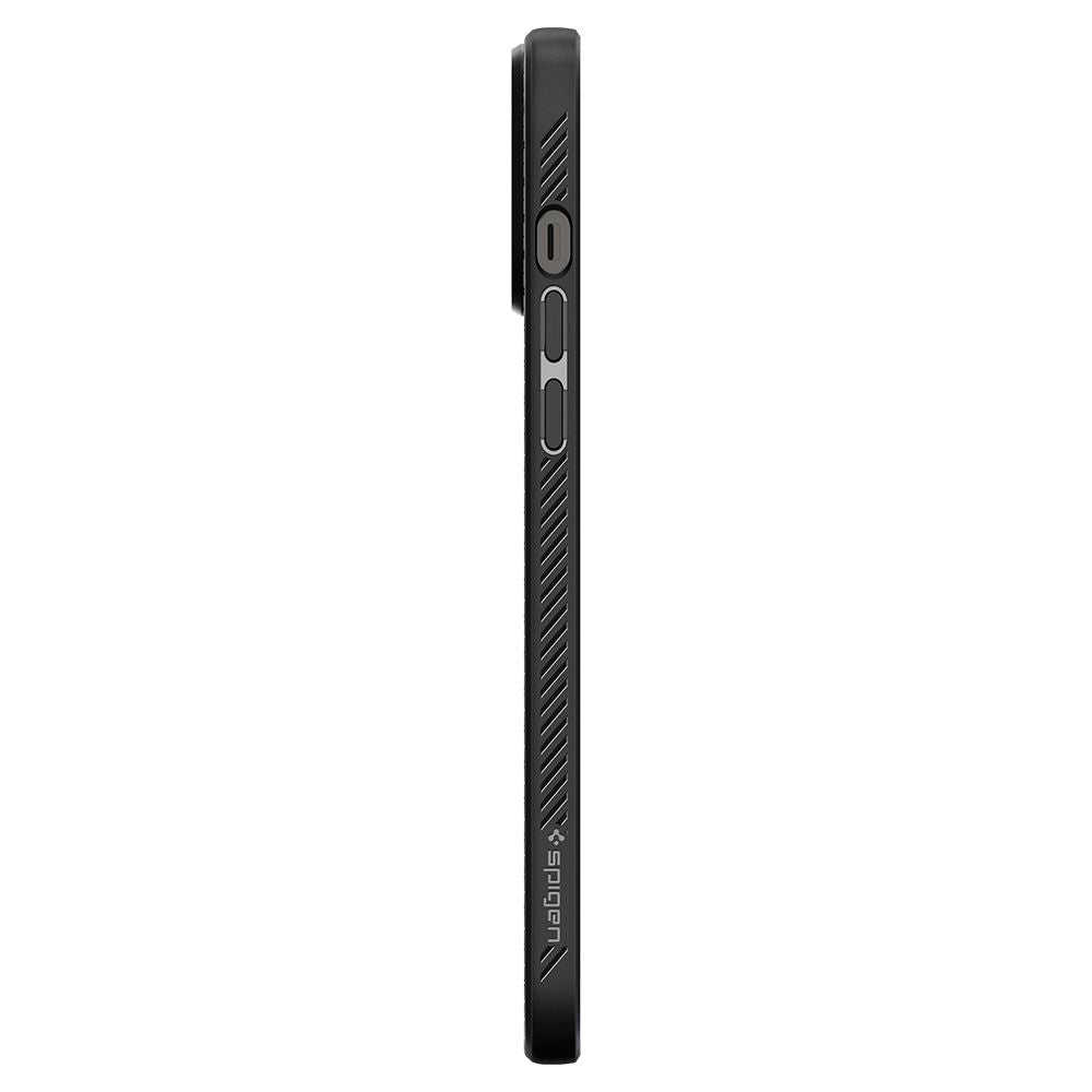 Spigen iPhone 13 Pro Max Liquid Air Θήκη Σιλικόνης - Matte Black
