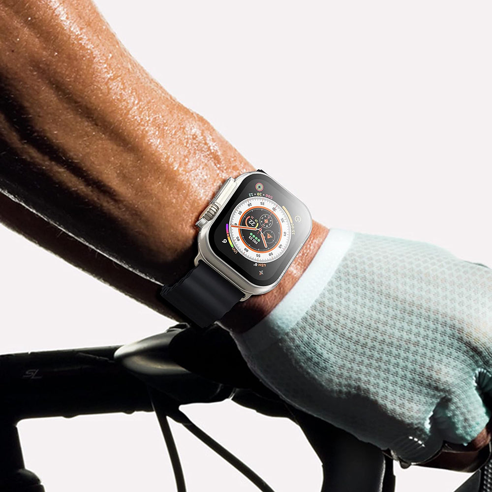 Techsuit Θήκη Apple Watch Ultra (1/2/3/4) - 49mm με Προστασία Οθόνης - Defense360 Pro - Clear