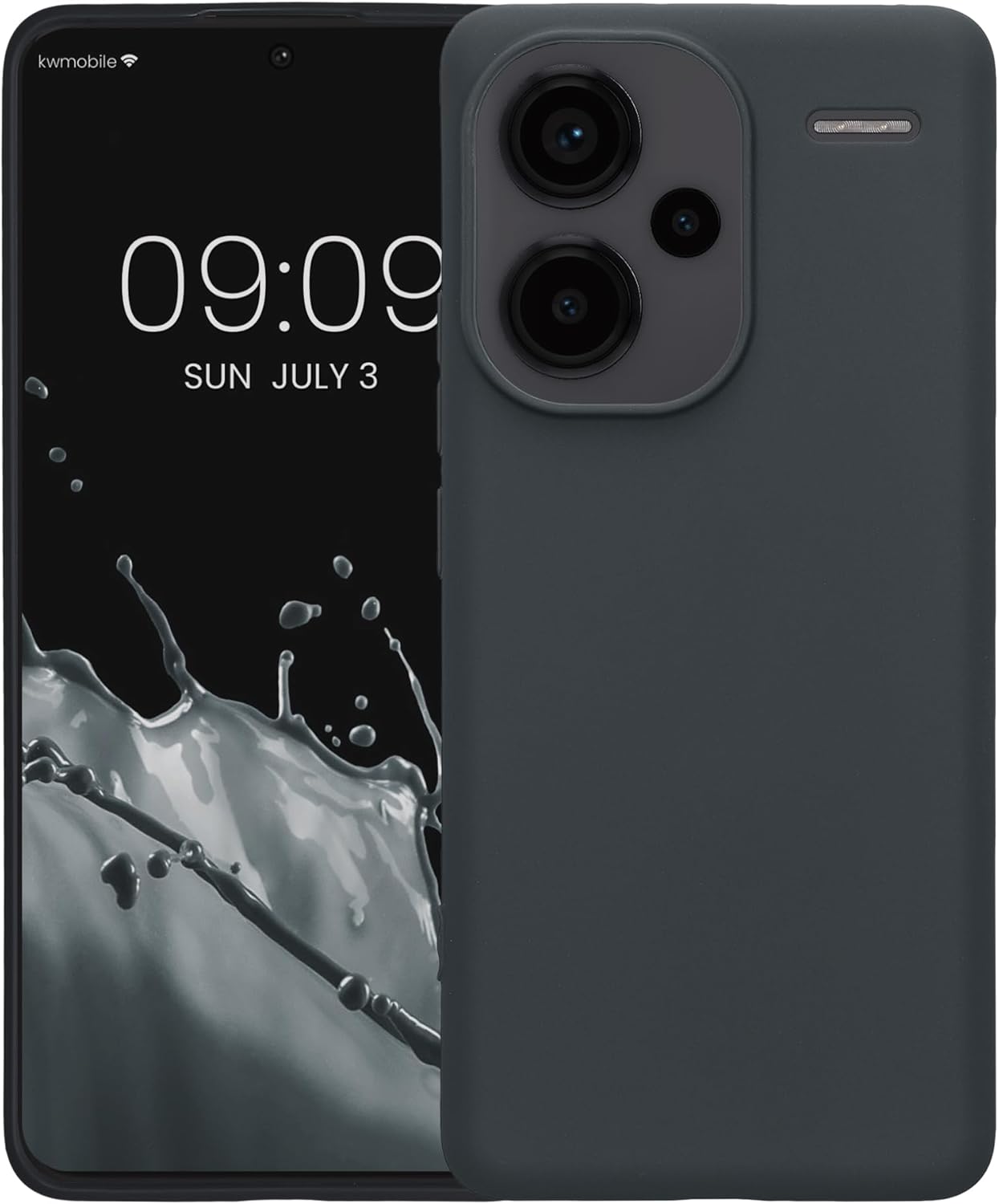 KW Xiaomi Redmi Note 13 Pro+ 5G Λεπτή Θήκη Σιλικόνης TPU - Blueberry Blue
