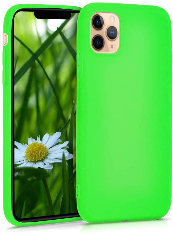 KW iPhone 11 Pro Θήκη Σιλικόνης TPU - Neon Green - 49781.44