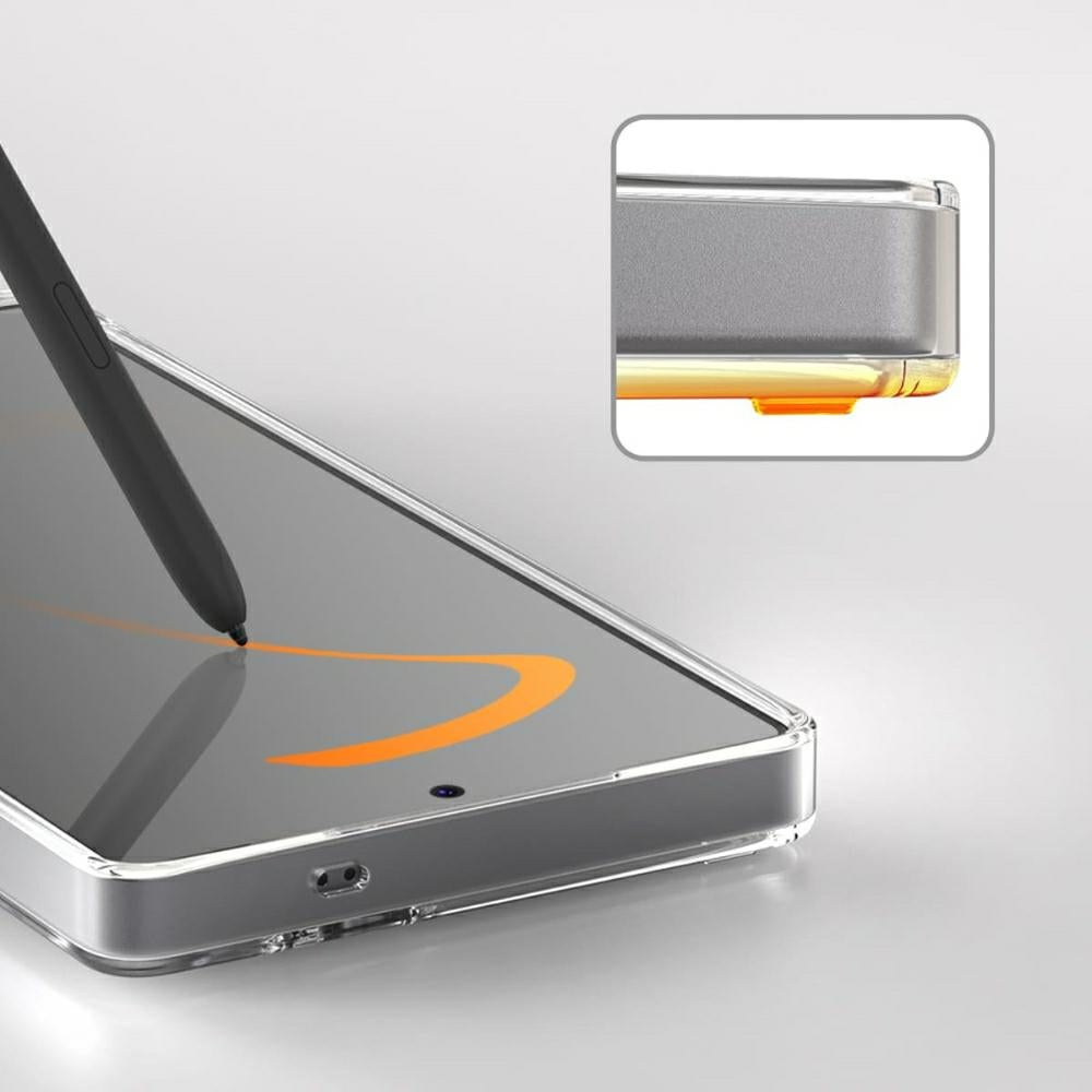 Araree Samsung Galaxy S25 Ultra Duple M Σκληρή Θήκη με Πλαίσιο Σιλικόνης και MagSafe - Διάφανη Ματ