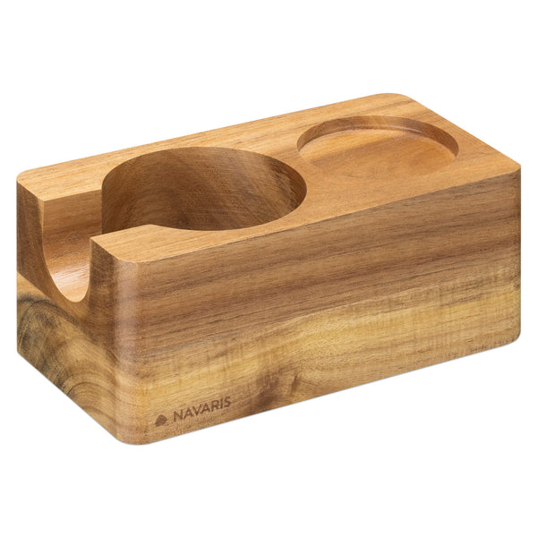Navaris Ξύλινη Βάση Πατητηριού Εσπρέσο - 58 mm - Acacia Wood - 56192.30