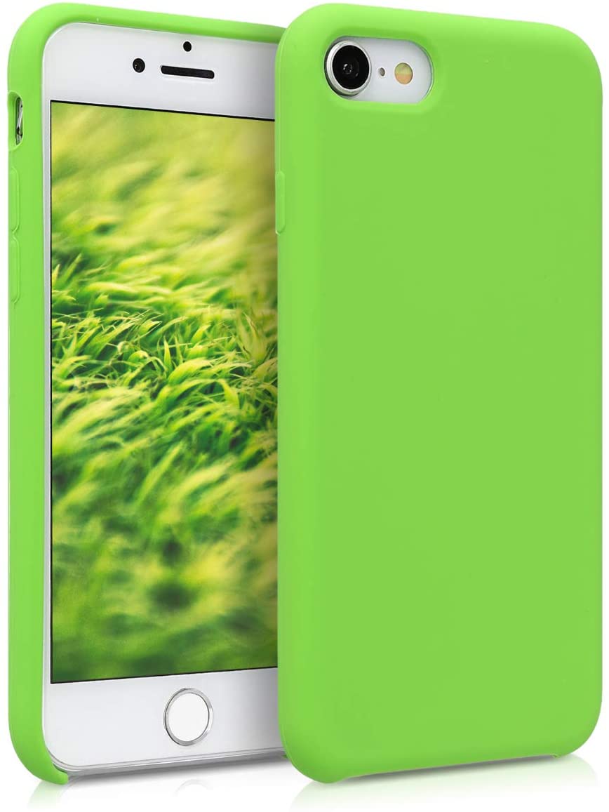 KW iPhone SE 2022 / SE 2020 / 7 / 8 Θήκη Σιλικόνης Rubber TPU - Green - 40225.07