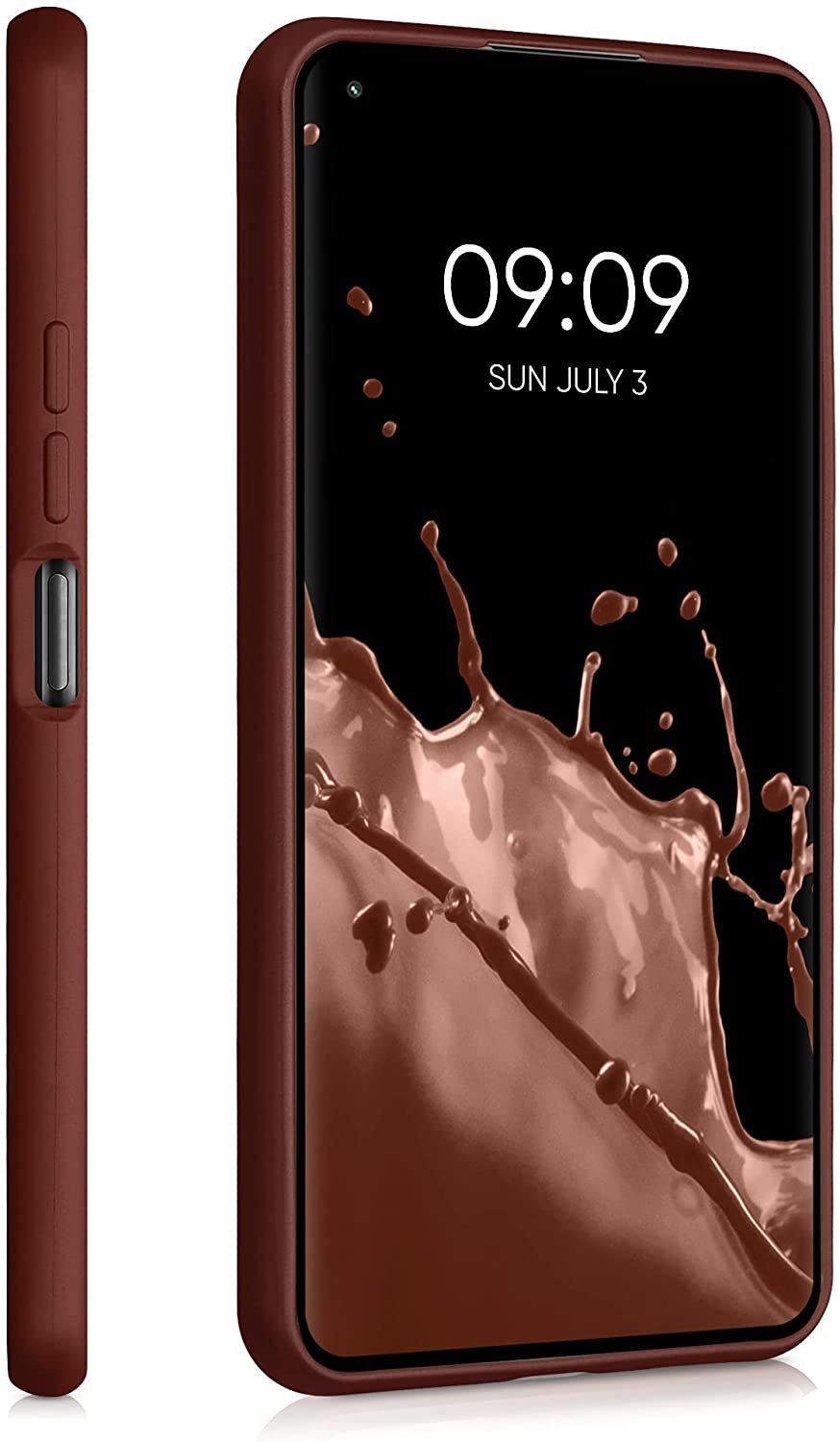 KW Xiaomi Mi 11 Lite / Mi 11 Lite 5G Θήκη Σιλικόνης TPU - Metallic Ruby Red - 54727.178