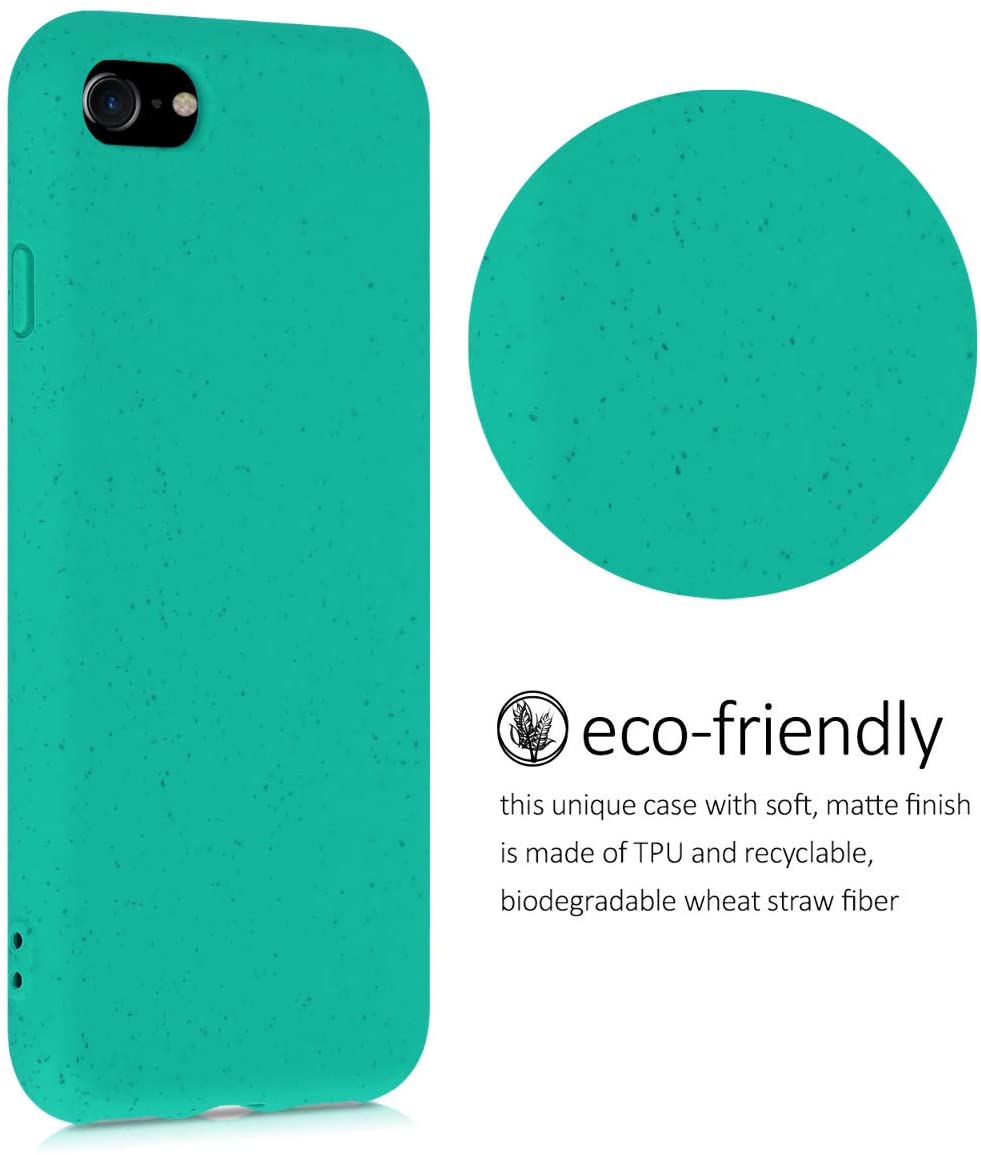 Kalibri iPhone SE 2022 / SE 2020 / 7 / 8 Θήκη Σιλικόνης TPU με Ανακυκλώσιμο και Βιοδιασπώμενο Υλικό - Mint - 49106.71