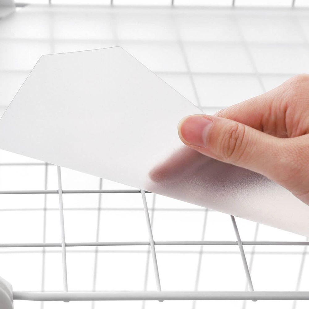 Songmics Σύστημα Αποθήκευσης με 16 Ράφια από Μεταλλικό Πλέγμα - White - LPI44W