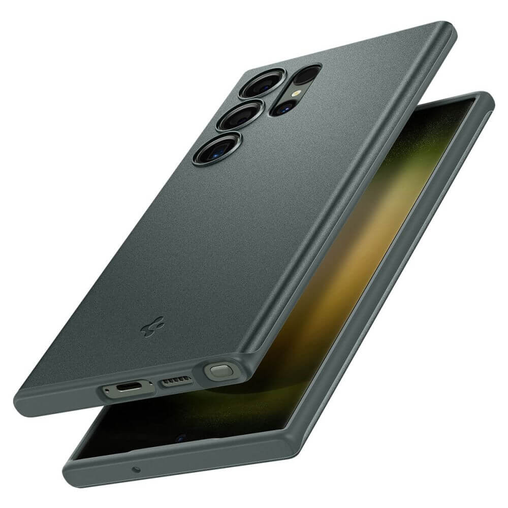Spigen Samsung Galaxy S23 Ultra Thin Fit Σκληρή Θήκη - Abyss Green