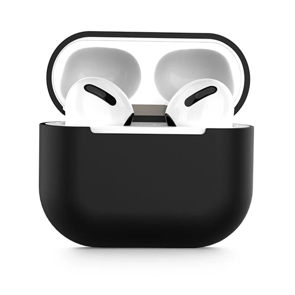 Tech-Protect AirPods 3 Θήκη Σιλικόνης - Icon - Black - likebrands.gr