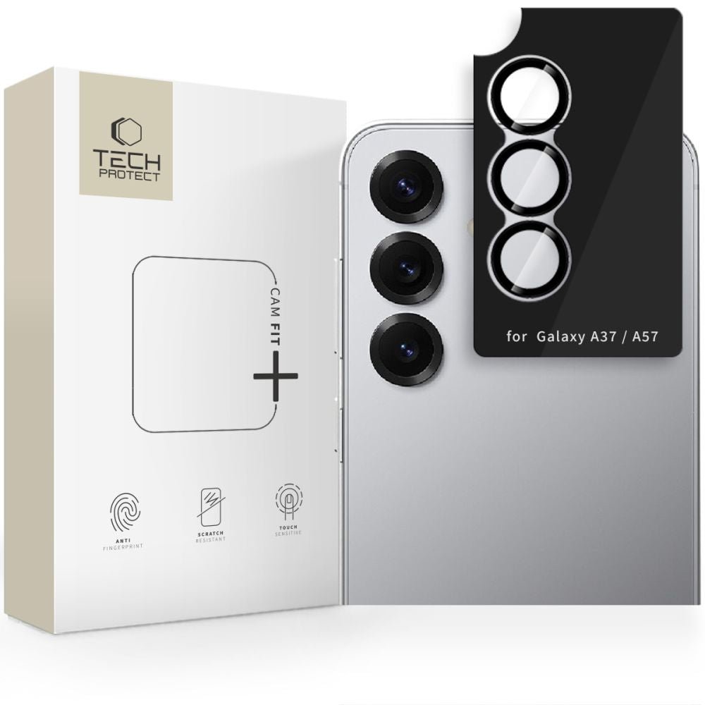 Tech - Protect Samsung Galaxy A37 / A57 5G - Αντιχαρακτικό Γυαλί για την Κάμερα - Camring Fit+ - Clear