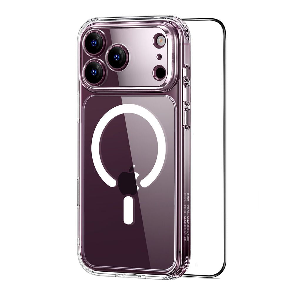 ESR iPhone 18 Pro Max / iPhone 17 Pro Max - Σετ με Θήκη Classic Hybrid MagSafe και Αντιχαρακτικό Γυαλί Οθόνης - Clear