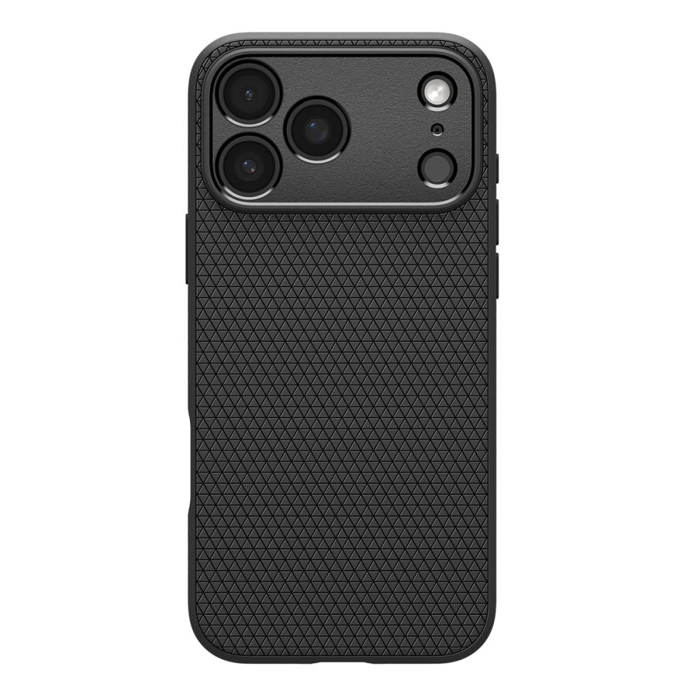 Spigen iPhone 18 Pro / iPhone 17 Pro - Θήκη Σιλικόνης - Liquid Air - Matte Black