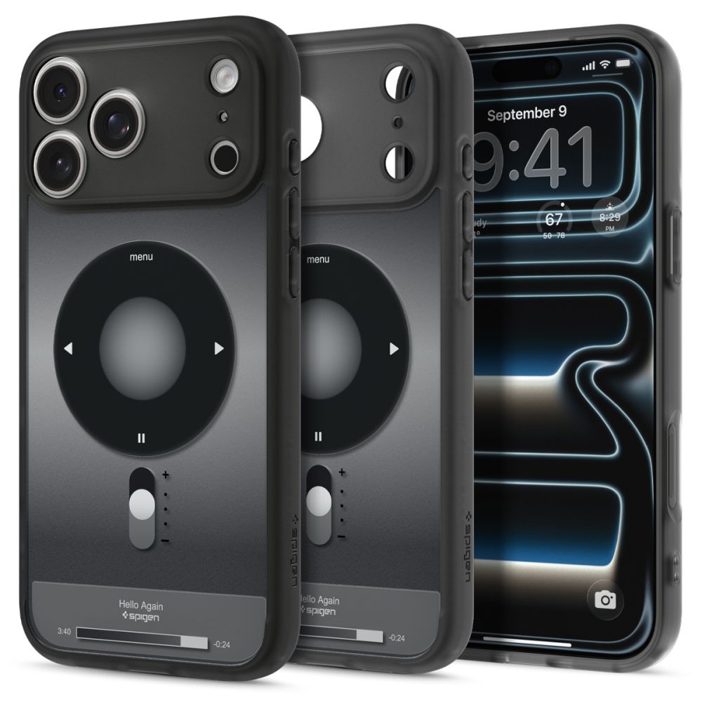 Spigen iPhone 18 Pro Max / iPhone 17 Pro Max - Σκληρή Θήκη με Πλαίσιο Σιλικόνης Και MagSafe - Ultra Hybrid Classic - Classic Black