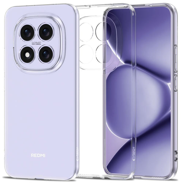 Tech - Protect Xiaomi Redmi Note 15 Pro+ 5G / Poco M8 Pro - Θήκη Σιλικόνης - Flexair - Clear