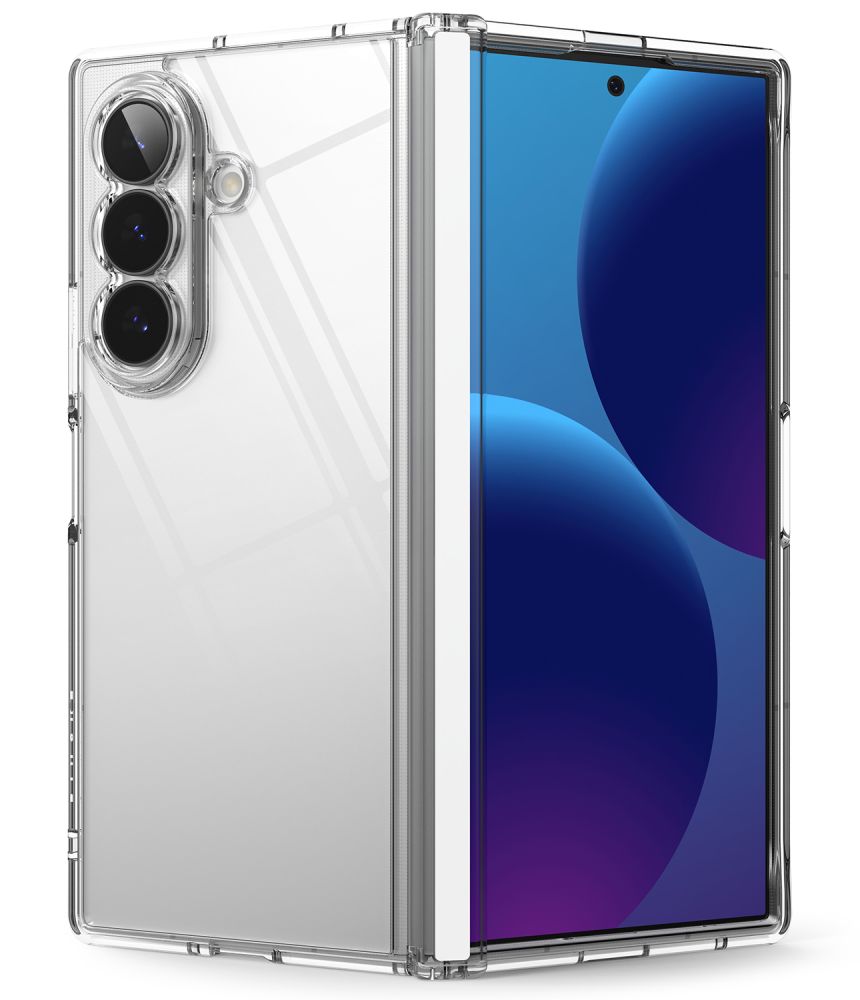 Ringke Samsung Galaxy Z Fold8 Ultra - Σκληρή Θήκη με Πλαίσιο Σιλικόνης - Fusion Flap - Clear