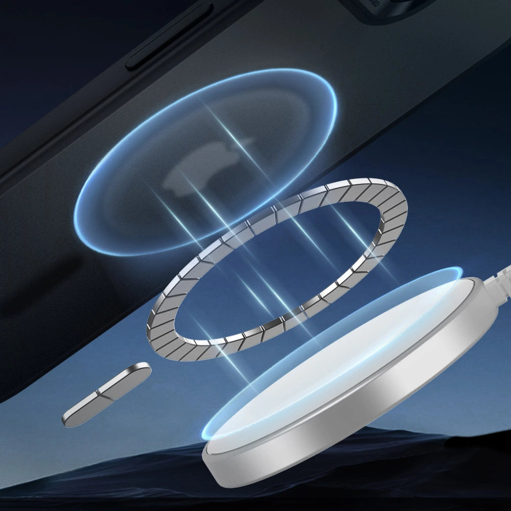 ESR iPhone 16e Classic Hybrid Halolock Σκληρή Θήκη με Πλαίσιο Σιλικόνης και MagSafe - Frosted Black