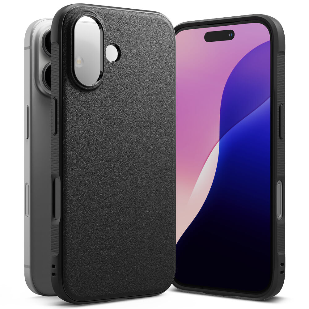 Ringke iPhone 16 Onyx Durable TPU Case Θήκη Σιλικόνης - Black