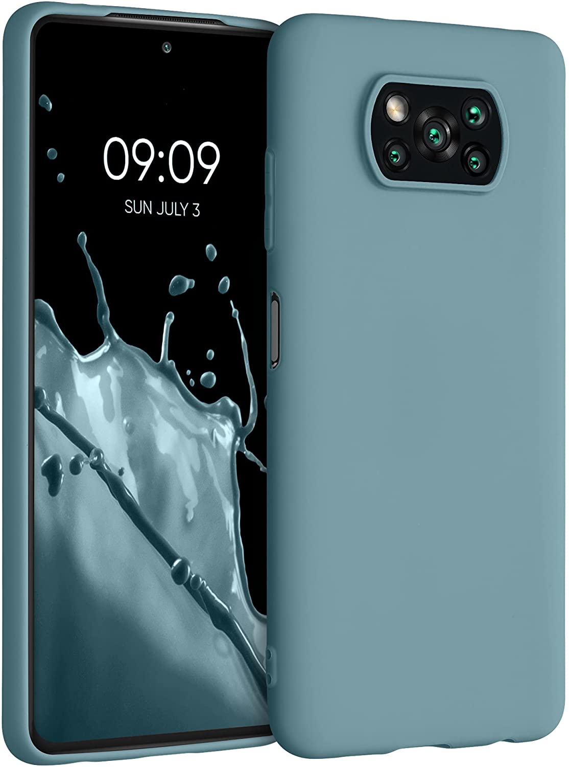 KW Xiaomi Poco X3 NFC / Poco X3 Pro Θήκη Σιλικόνης TPU - Arctic Blue - 53482.207