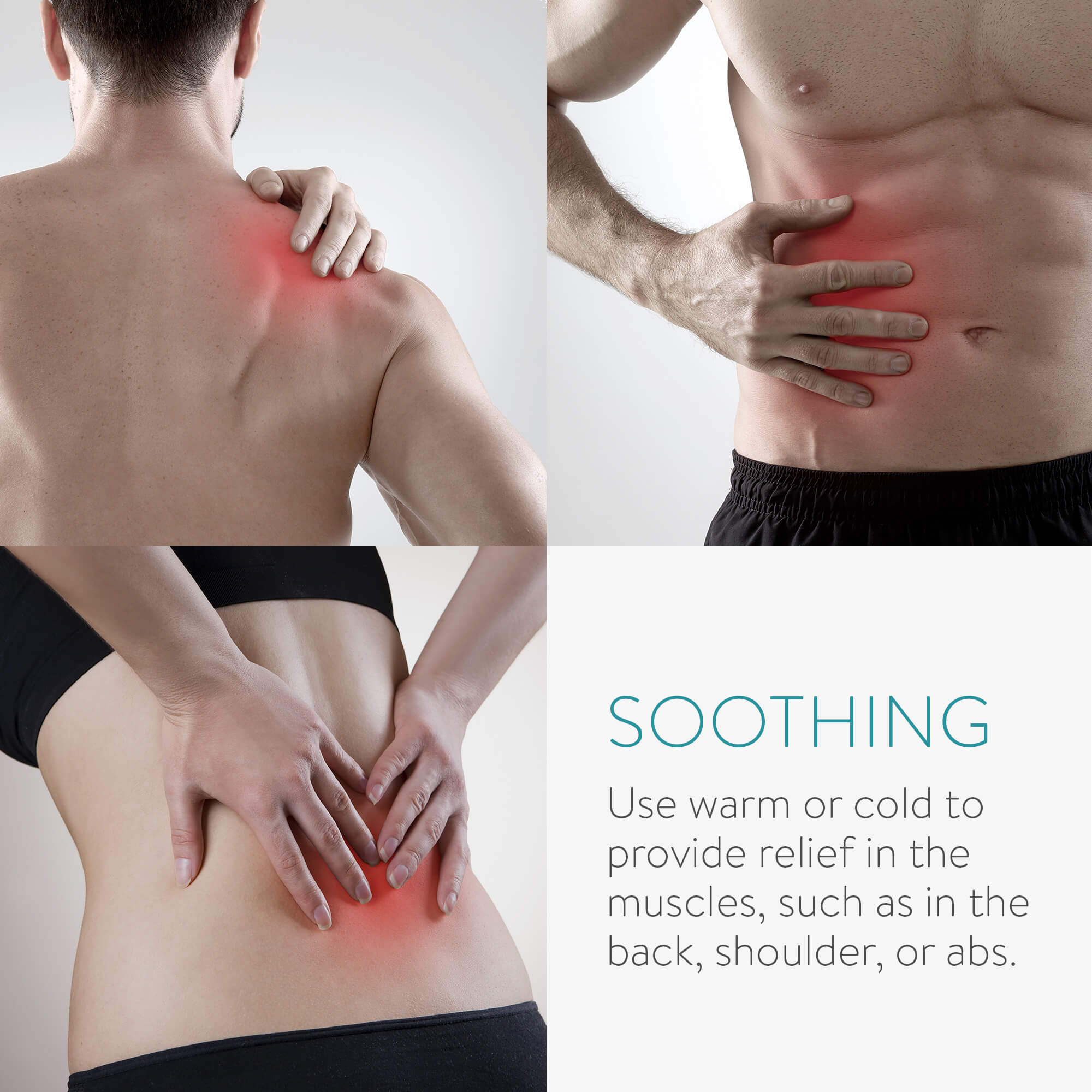 Navaris Κομπρέσα Gel - Design Avocado - Light Blue - 56604.01