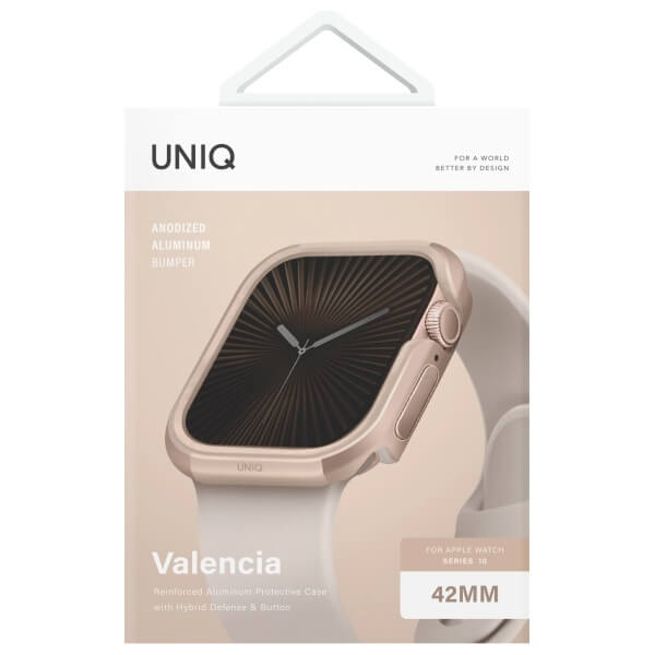 Uniq Θήκη Apple Watch 10/11 - 42mm Valencia Hybrid - Gold