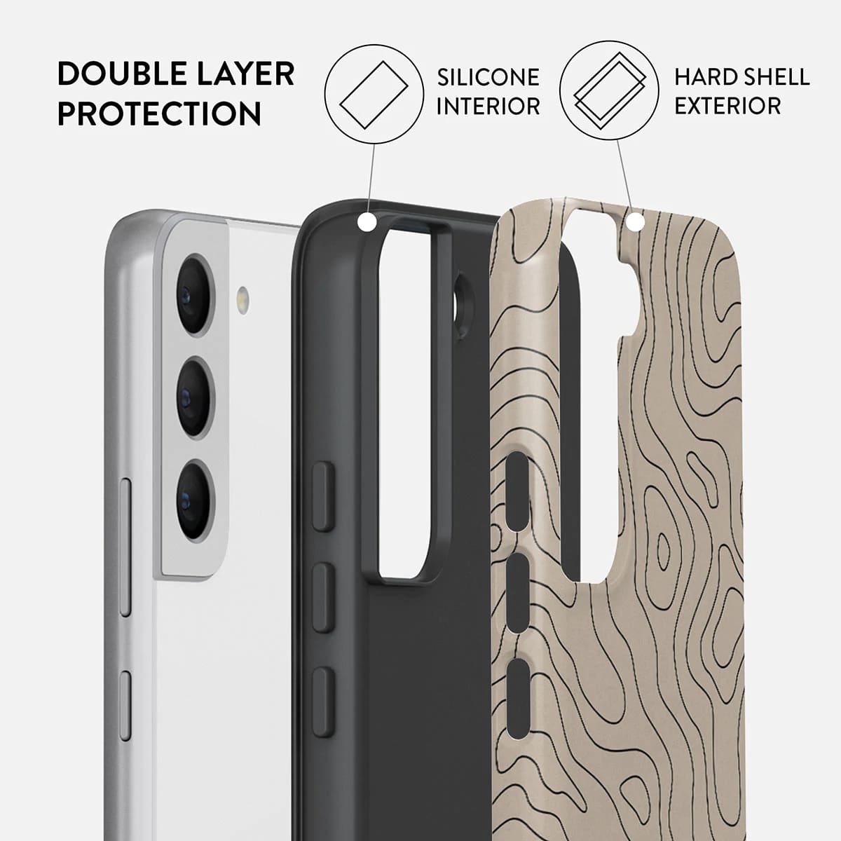 Burga Samsung Galaxy S22 Plus Fashion Tough Σκληρή Θήκη - Wild Terrain