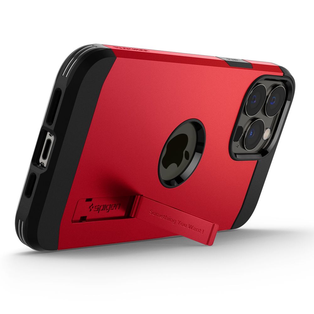 Spigen iPhone 13 Pro Tough Armor Σκληρή Θήκη - Red